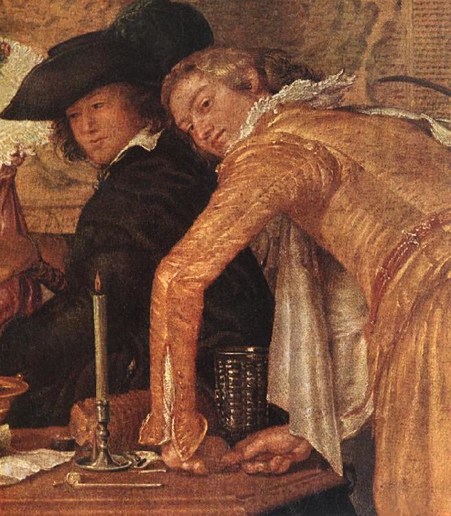 BUYTEWECH, Willem Merry Company (detail) Spain oil painting art